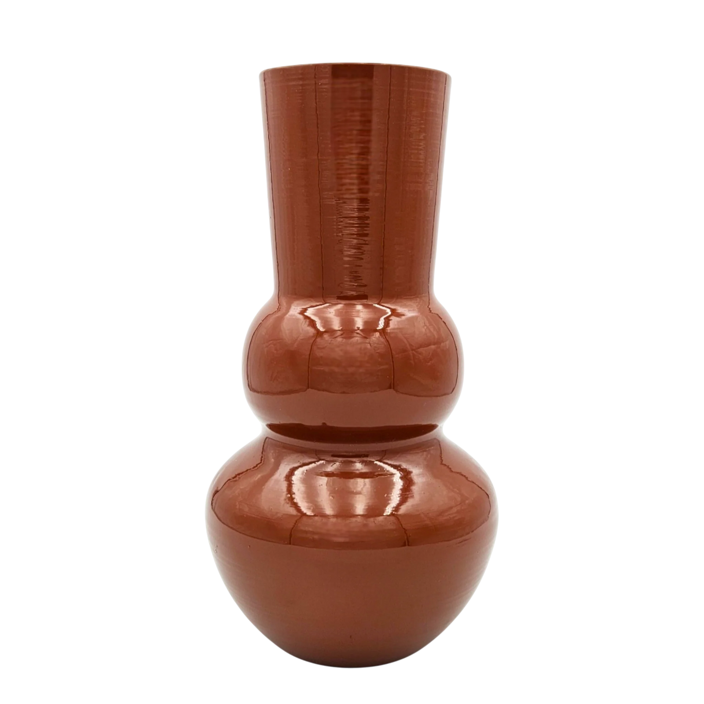 Blumenvase Retro Zinkvase Metall-Design - Ø9,4 cm Öffnung, 30x15 cm