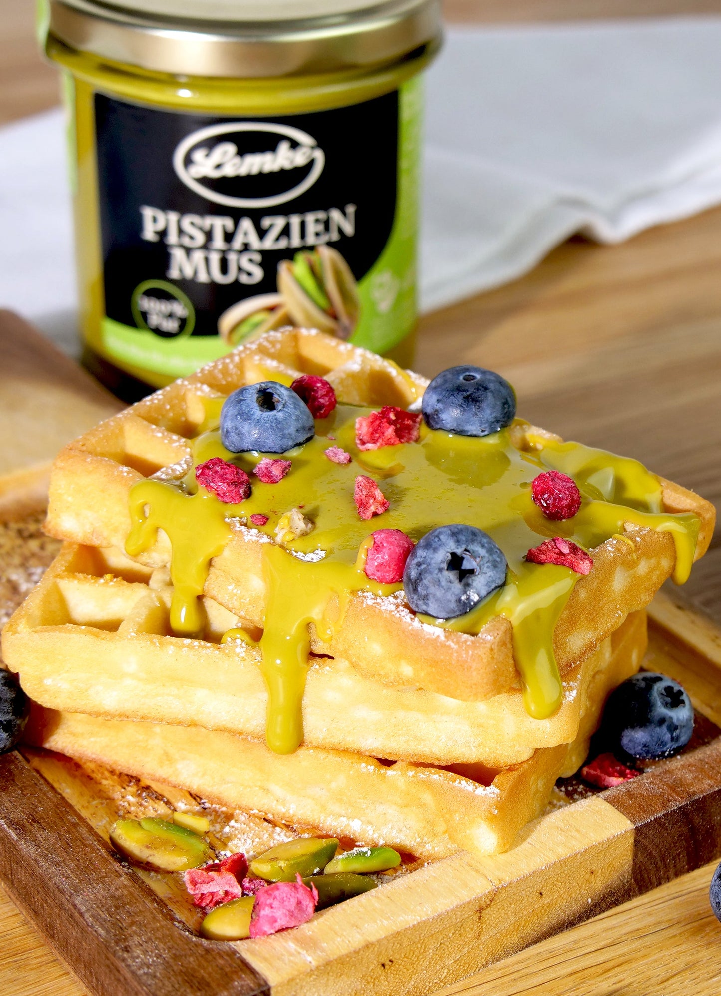 Unt cremos de fistic Lemke - Capacitate 300g, Vegan