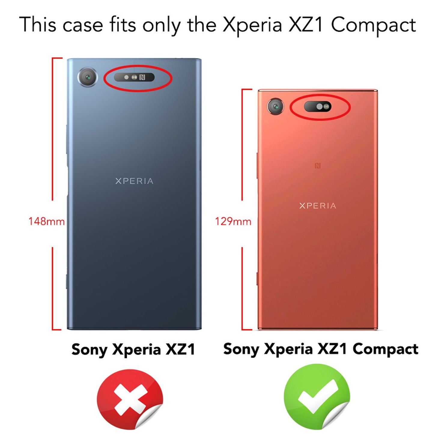 Carcasă de protecție subțire pentru Sony Xperia XZ1 Compact - Dimensiune XZ1 Compact, Material silicon TPU, Potrivire precisă