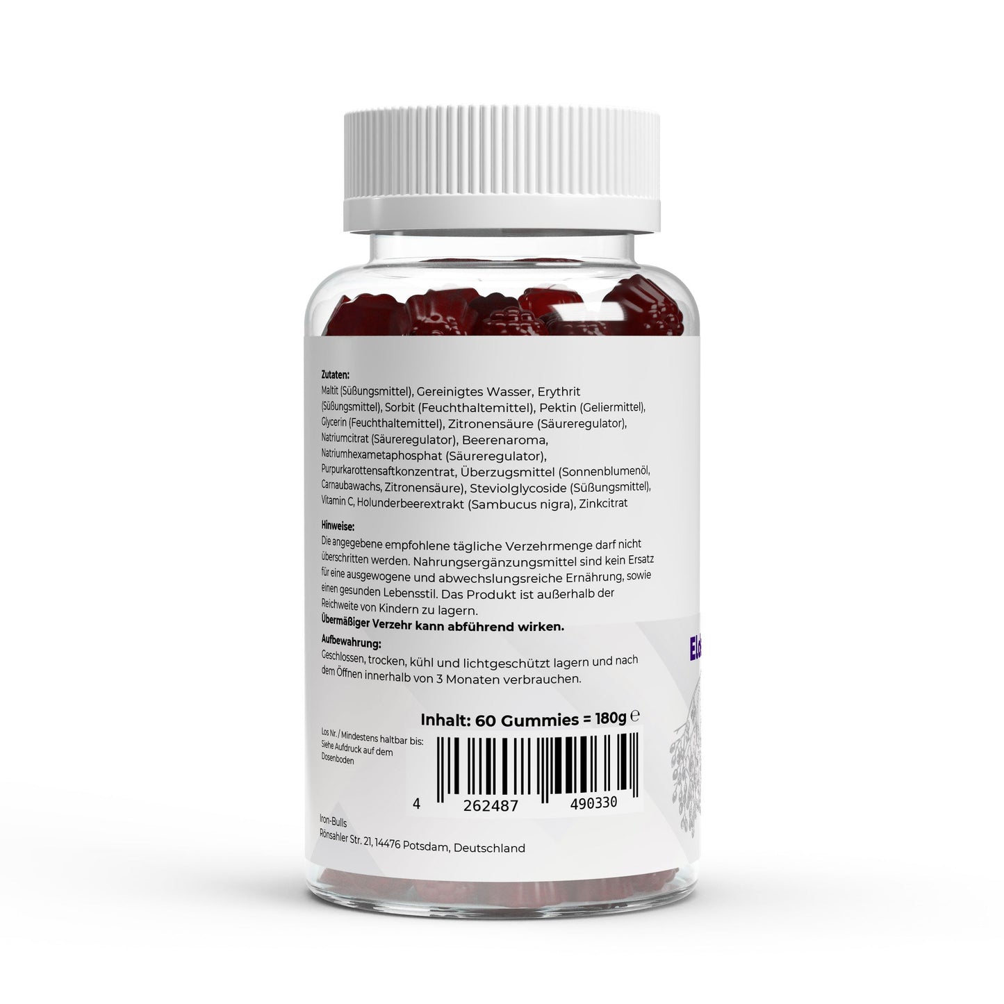 Jeleuri cu soc + vitamina C + zinc