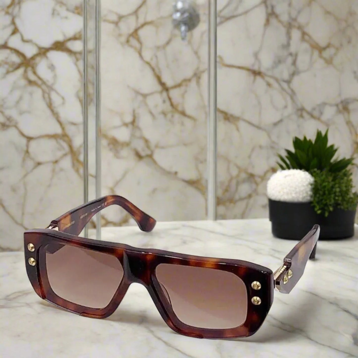 Hypher unisex sunglasses titanium frame luxury eyewear