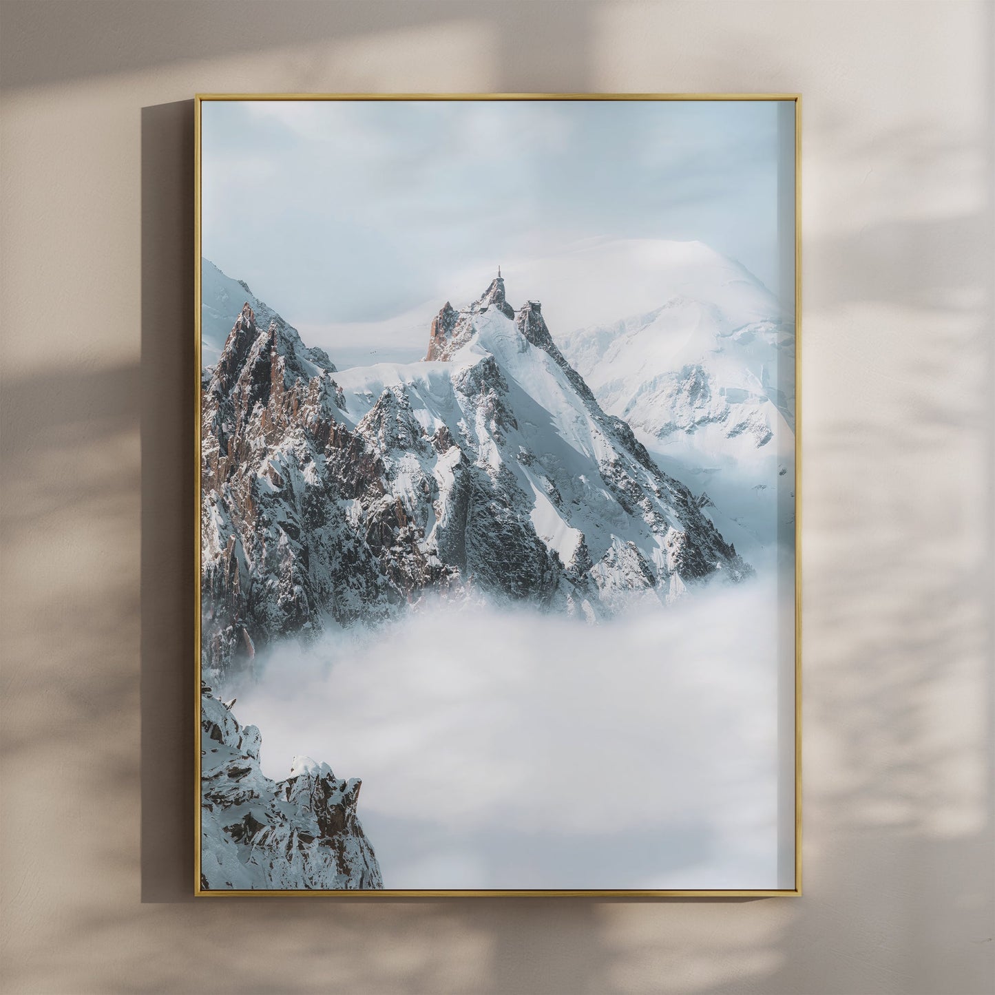Aiguille Du Midi Art Print - Papiergewicht 200 g/m² Format A3 DPI 300