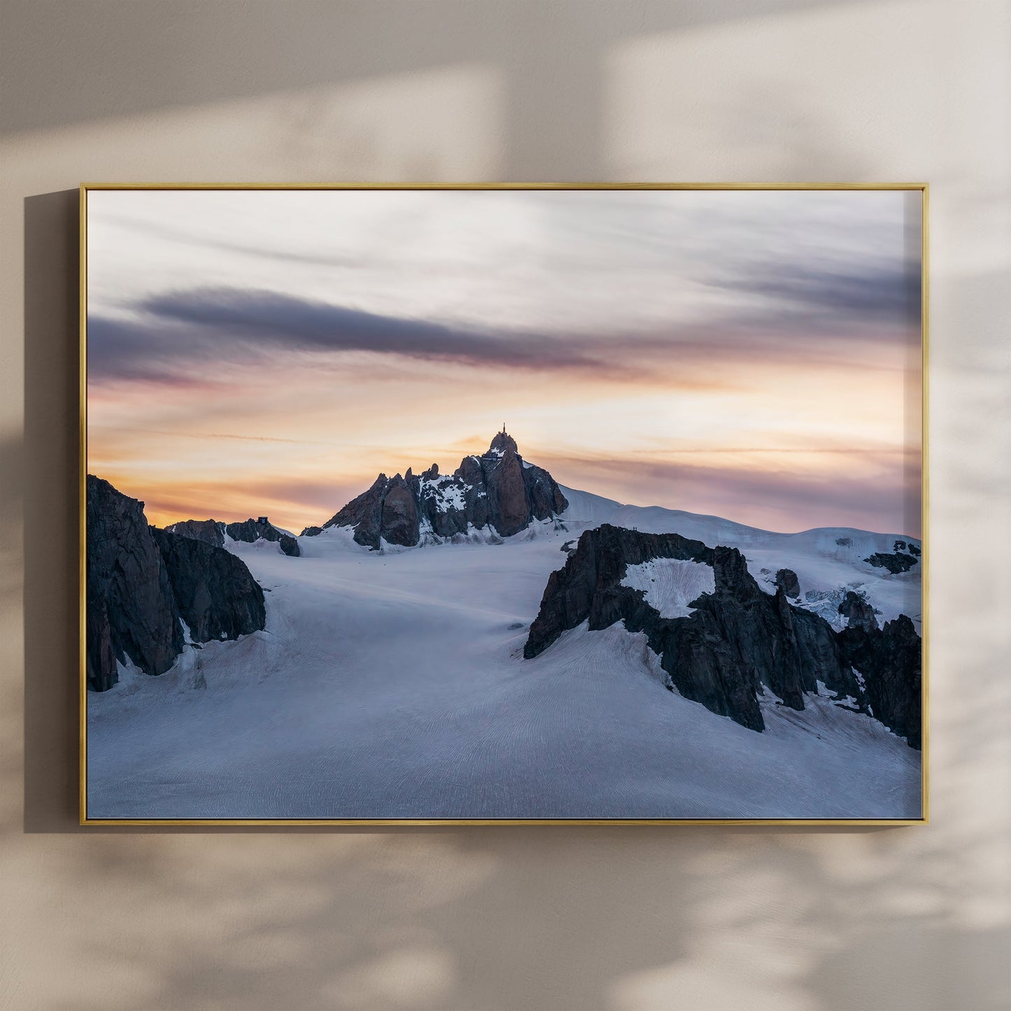 AiguilleDuMidi Kunstdruck Alpenblick - Auflage 200, Größe 40x60 cm
