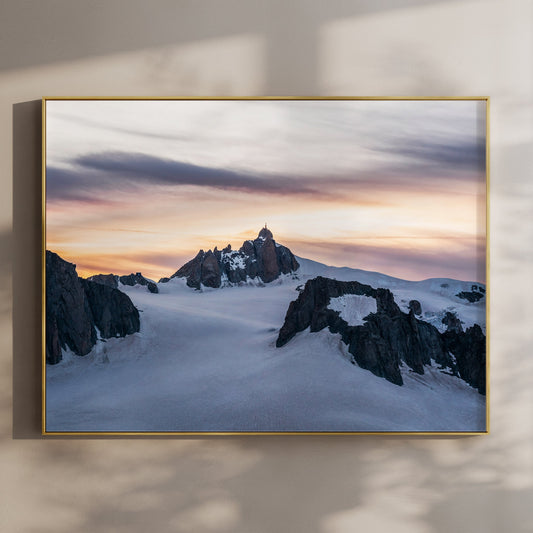 AiguilleDuMidi Kunstdruck Alpenblick - Auflage 200, Größe 40x60 cm
