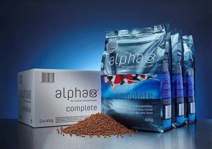 Alpha Complete Koifutter - Premium Ganzjahresfutter 1 Kg 3 Und 5 Mm