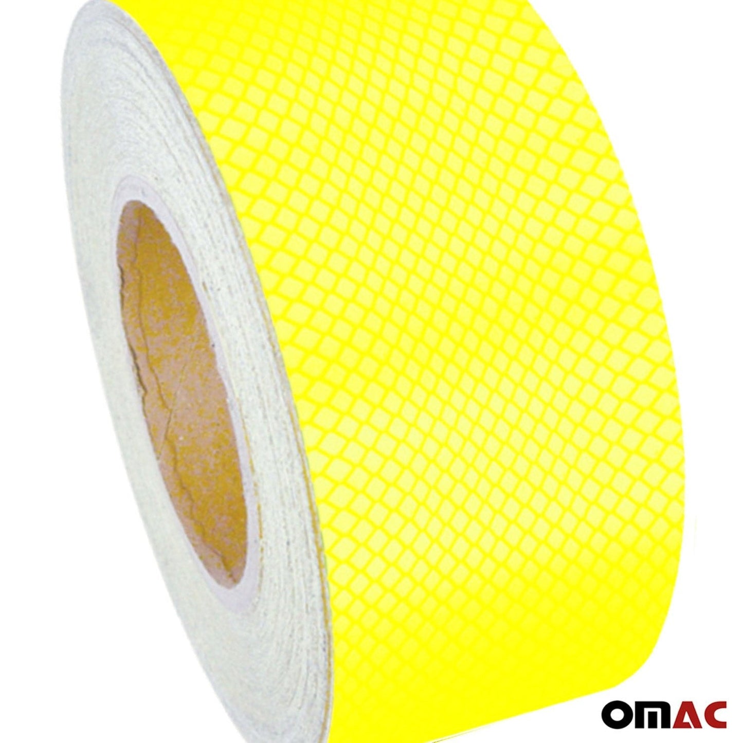 Aufkleber Reflektor Selbstklebeband Streifen Reflektierende Gelb 50Mx5cm
