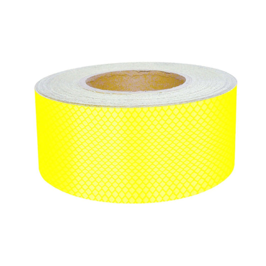 Aufkleber Reflektor Selbstklebeband Streifen Reflektierende Gelb 50Mx5cm