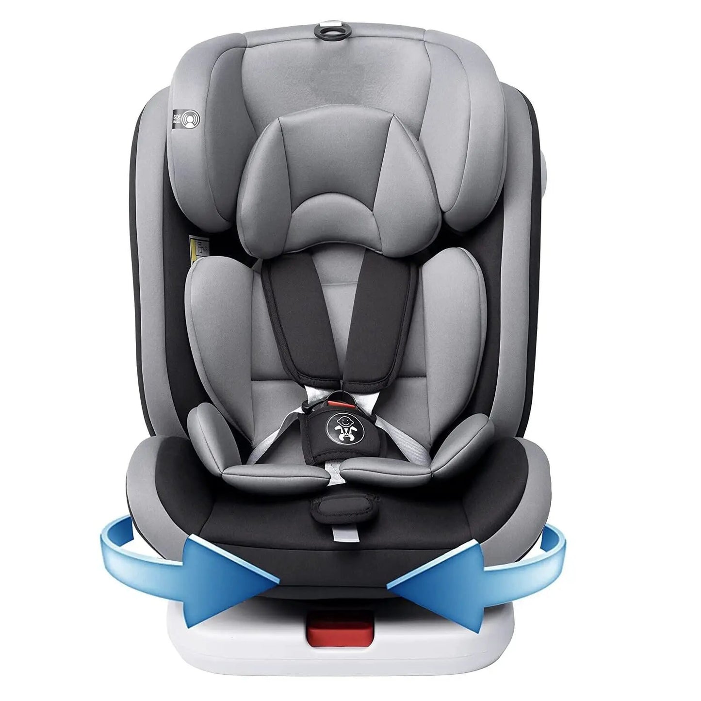 Kinderautositz 360 Grad Drehbar ISOFIX und 5 Punkt Gurt