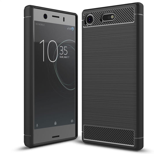 Carcasă de protecție subțire pentru Sony Xperia XZ1 Compact - Dimensiune XZ1 Compact, Material silicon TPU, Potrivire precisă