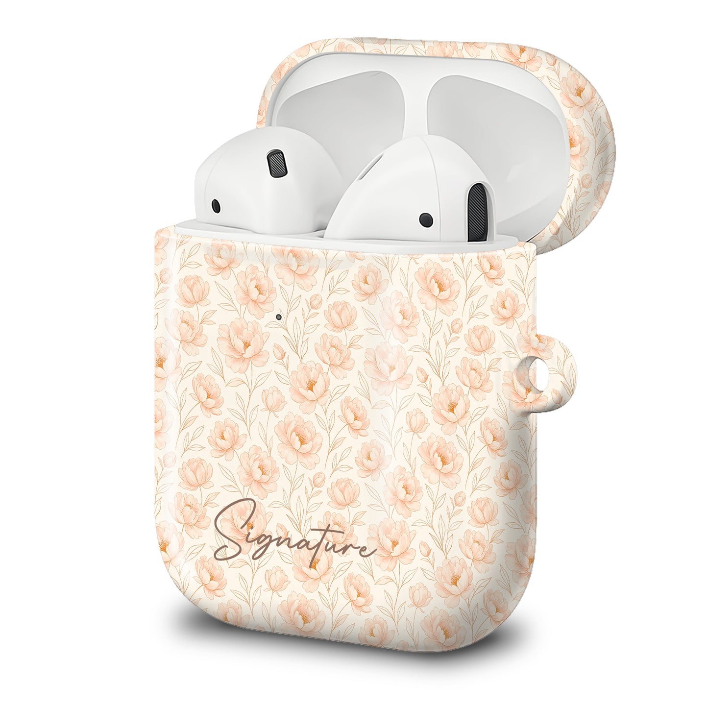 NALIA Berlin Blush AirPods Hülle Statement Case Silikon - Kompatibel AirPods 1 2 Maße 52 x 40 x 20 mm