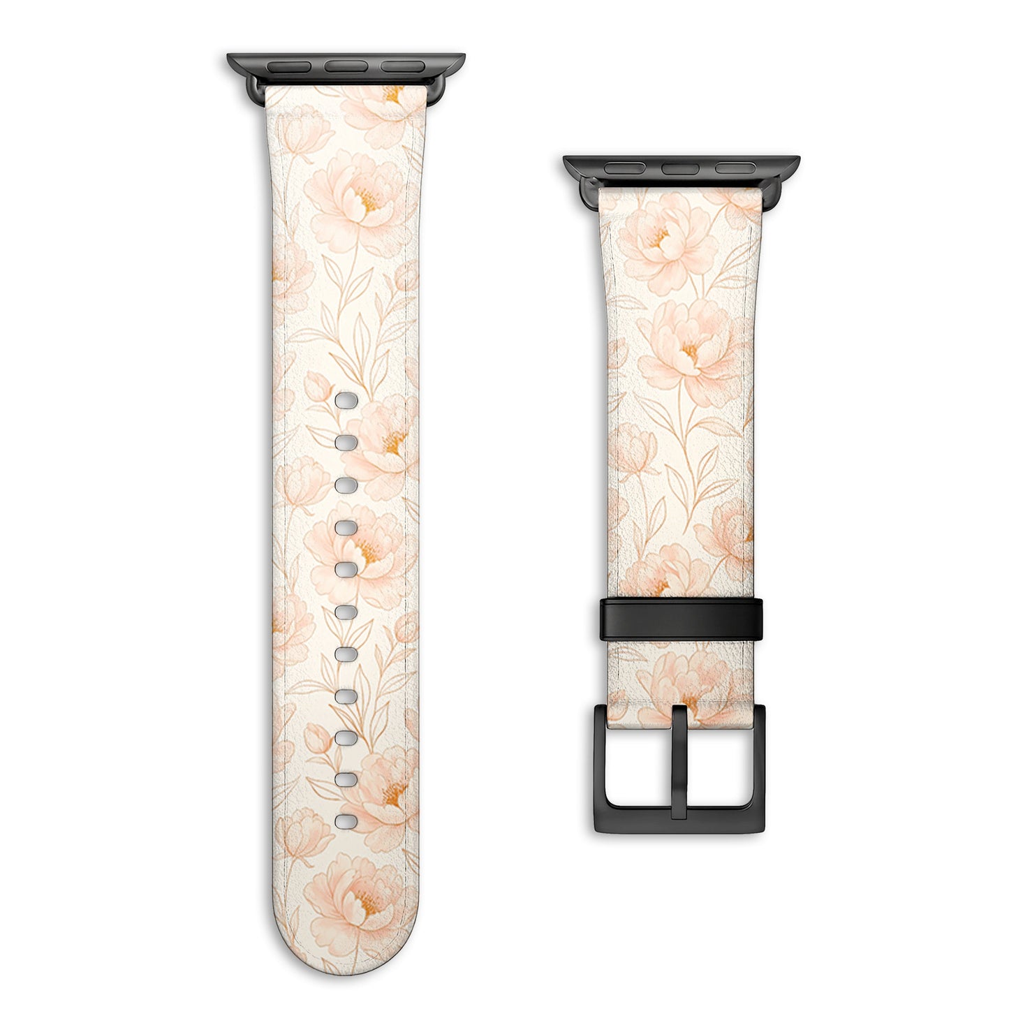 NALIA Berlin Blush Armband - Stilvolles Silikonband Größe 38-41mm Und 42mm Kompatibel Apple Watch Serie 10