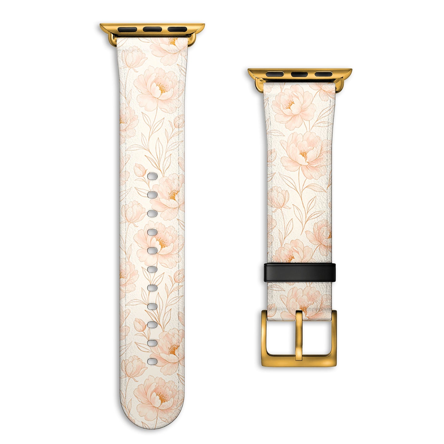 NALIA Berlin Blush Armband - Stilvolles Silikonband Größe 38-41mm Und 42mm Kompatibel Apple Watch Serie 10