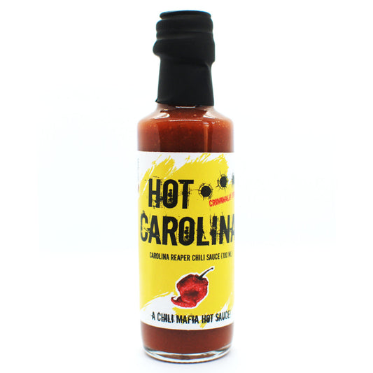 Pikantista Chili Mafia Hot Carolina Extremely Hot - Sticlă 100ml Sos Chili Reaper