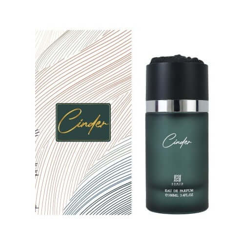 Ahmed Al Maghribi Cinder Rauchiger Amber Duft - Inhalt 100ml Flakonhöhe 7cm