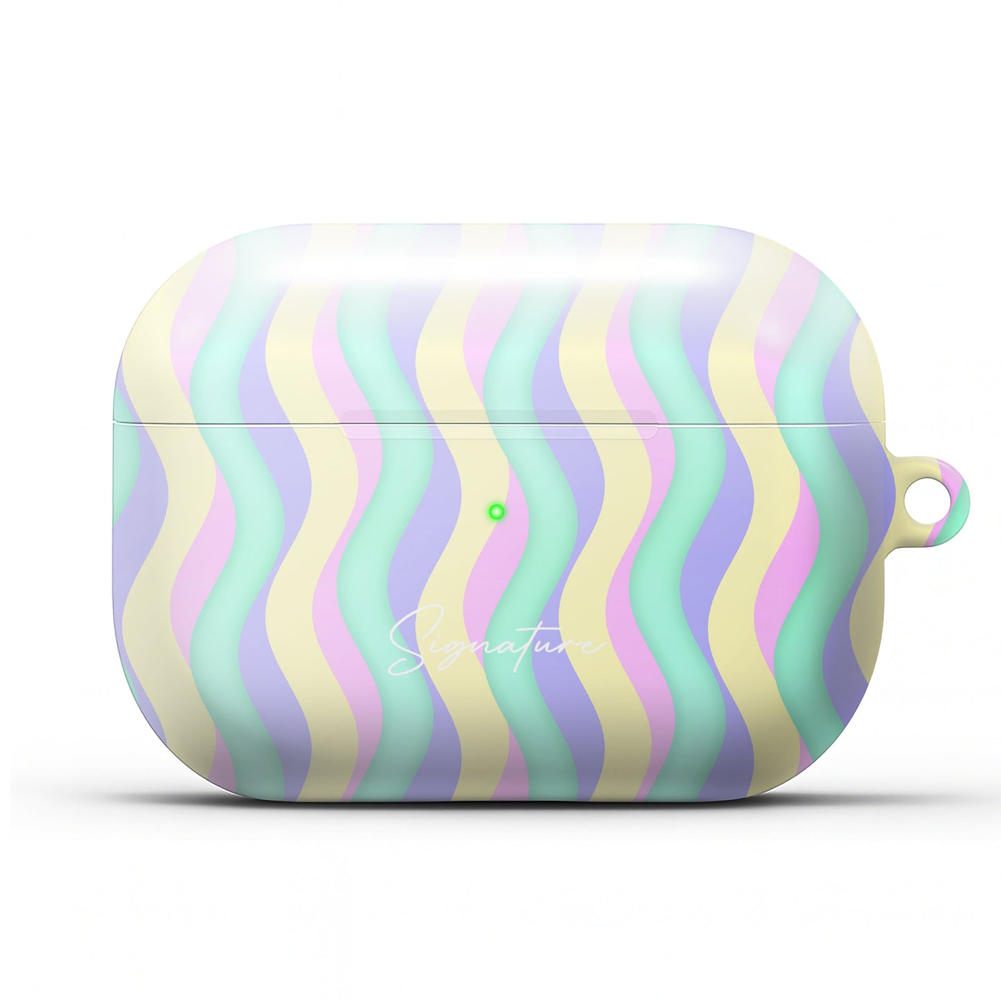 Husă NALIA Curves pentru AirPods Pro, cu design elegant - Dimensiune 6,2x4,0 cm, TPU