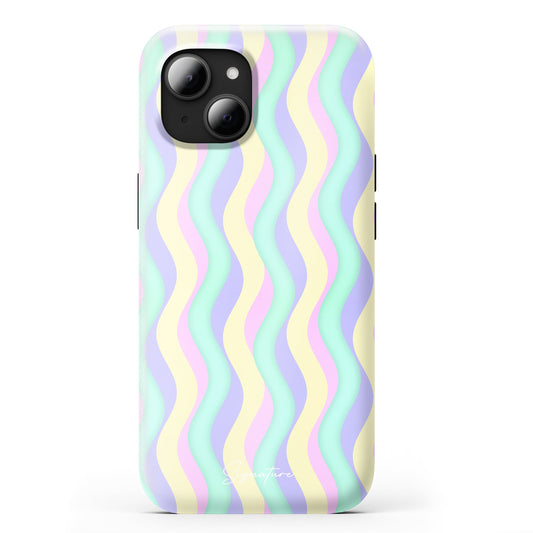 NALIA Berlin Curves Wave Design - Compatibilă cu iPhone 14 Plus, Subțire 0,8 mm, Ușoară 12 g