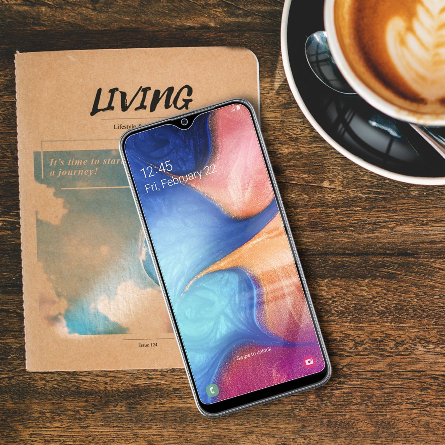 NALIA 2x Schutz Glas für Samsung Galaxy A20e, 9H Full Cover Display Panzer Folie