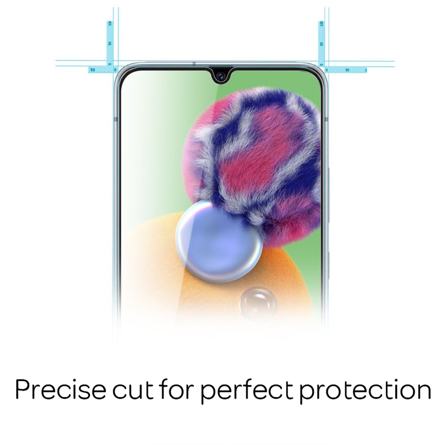 NALIA (2-Pack) Schutzglas für Samsung Galaxy A90 5G Glas, 9H Display Schutz