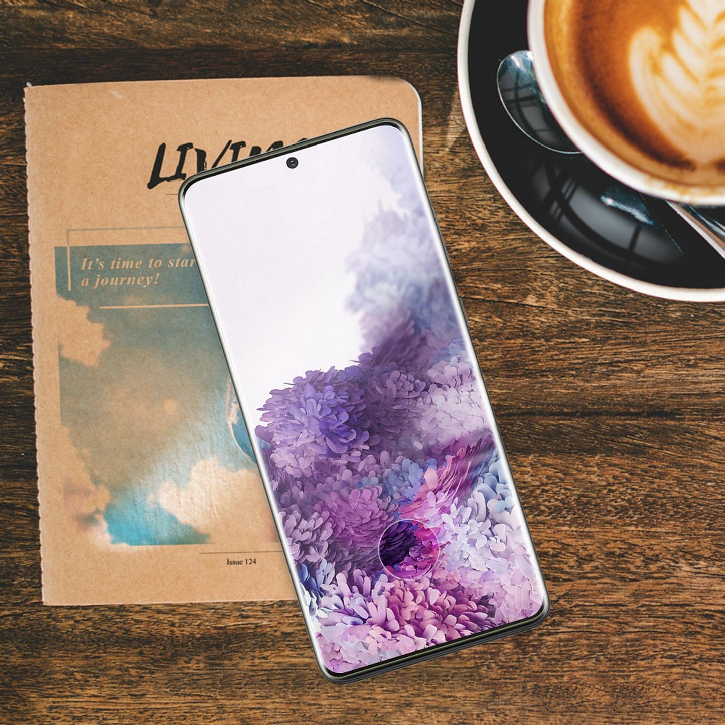 NALIA Schutz Glas für Samsung Galaxy S20, 9H Full Cover Film Handy Display Folie