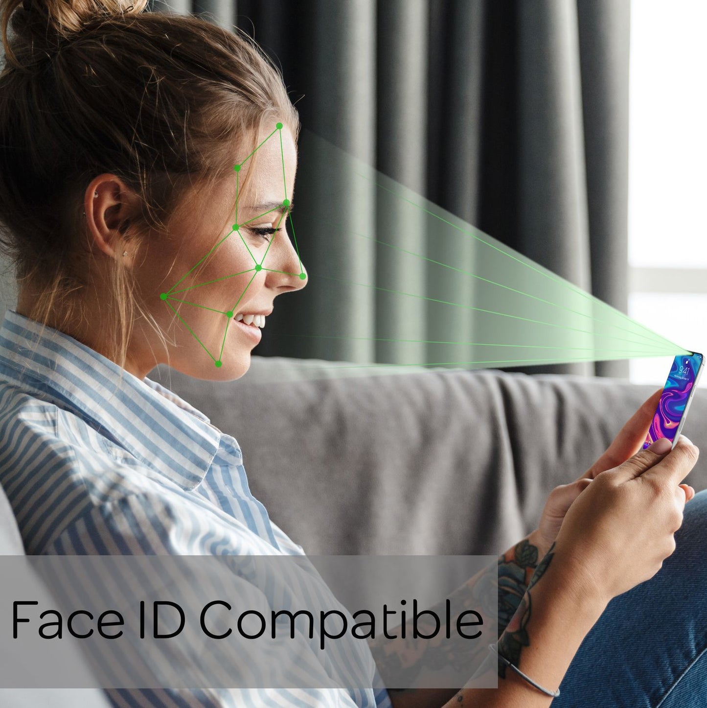 NALIA ArmorGlassX Rundumschutz Schutzglas Set - 9H Härte, 0,33 mm Dicke, Für iPhone 12 Pro Max