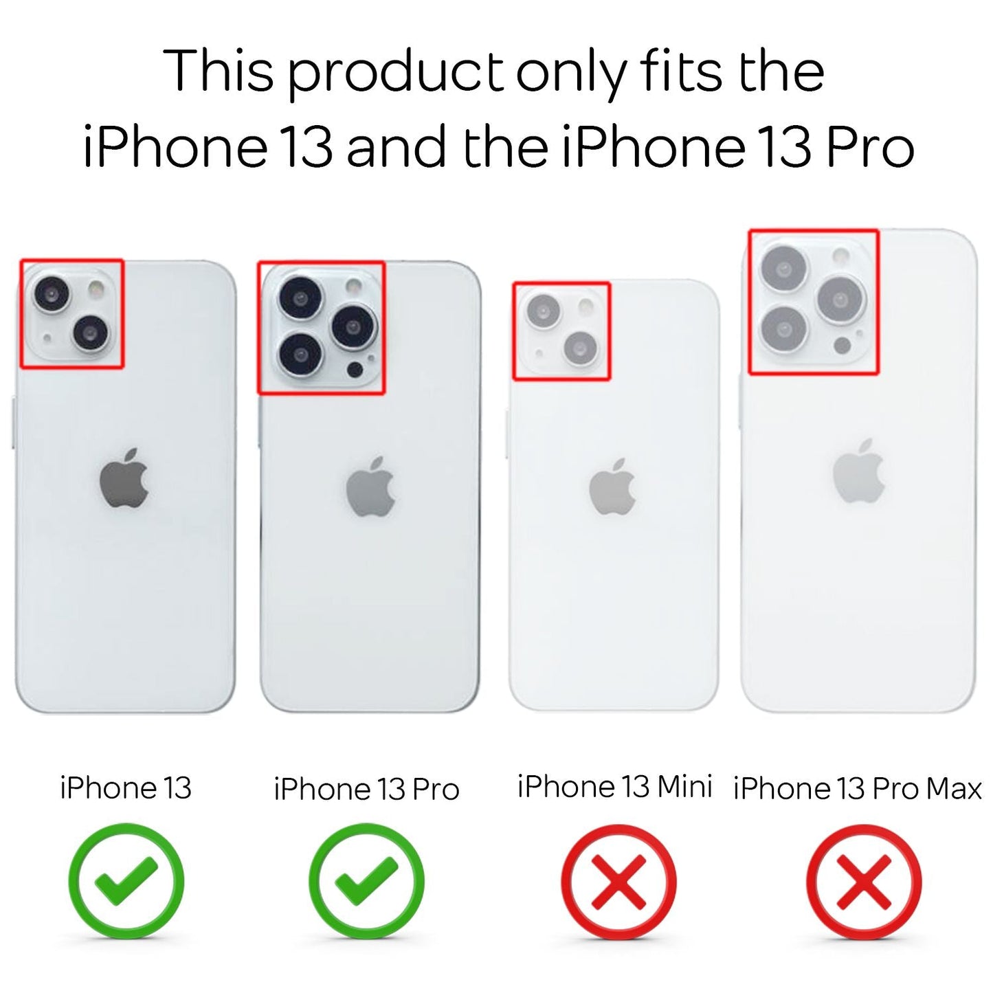 NALIA 4x Sticlă de protecție și ramă de aliniere - Set pentru iPhone 13 / 13 Pro, sticlă de protecție pentru ecran