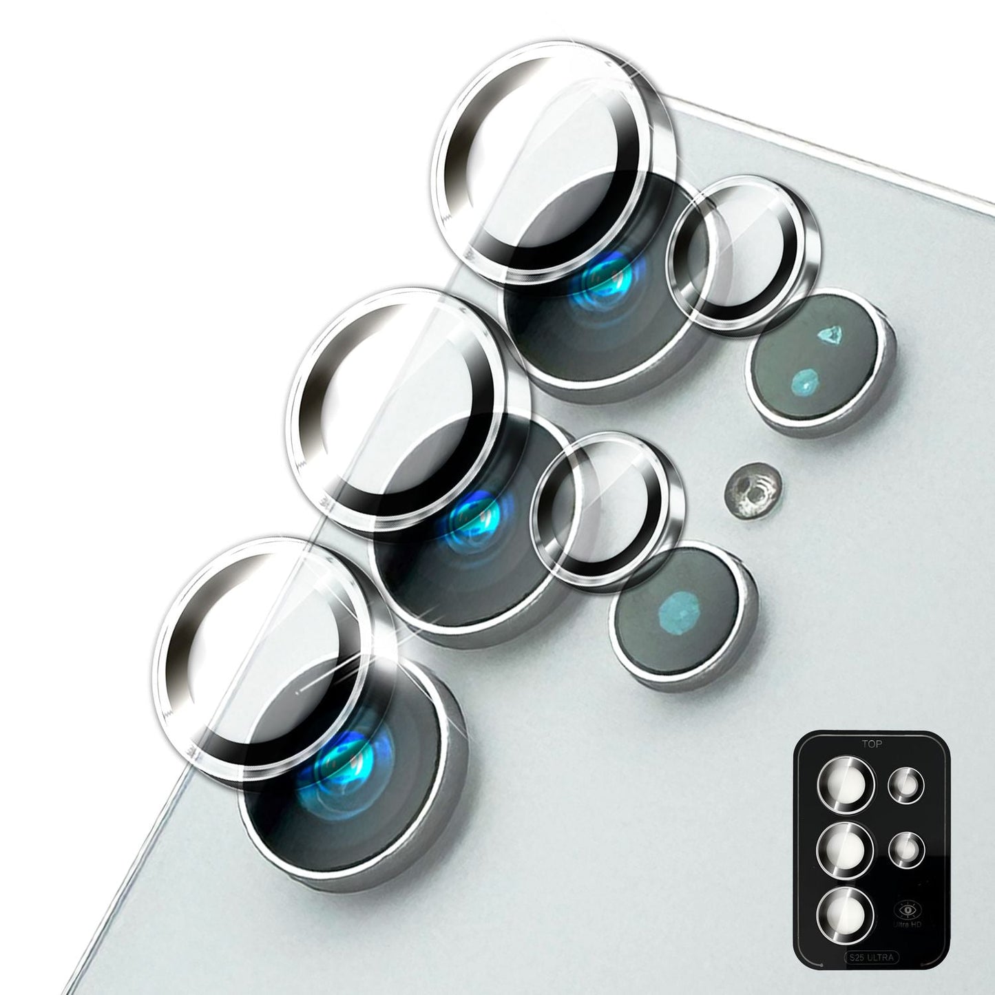 NALIA Focus.Pro CLX Reflexionsfreies Glas - 9H Für S25 Ultra 5er Pack