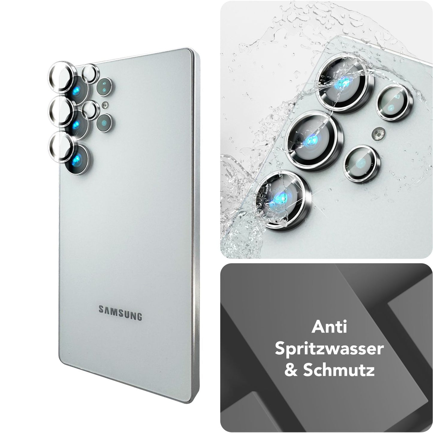 NALIA Focus.Pro CLX Reflexionsfreies Glas - 9H Für S25 Ultra 5er Pack