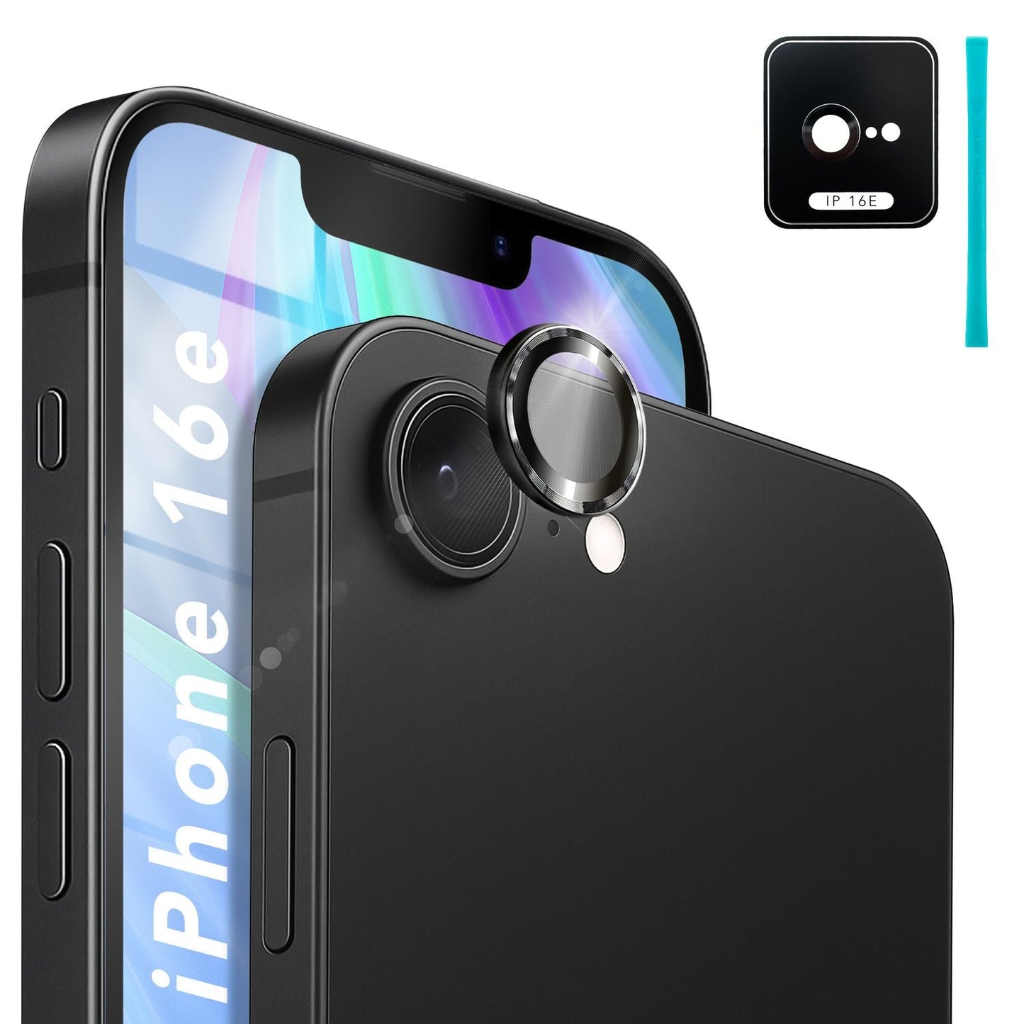 NALIA Focus.Pro CLX Kamera Schutzglas Ultra-Klar - 9H Härte, Anti-Reflex Ring, Hüllen-Kompatibel