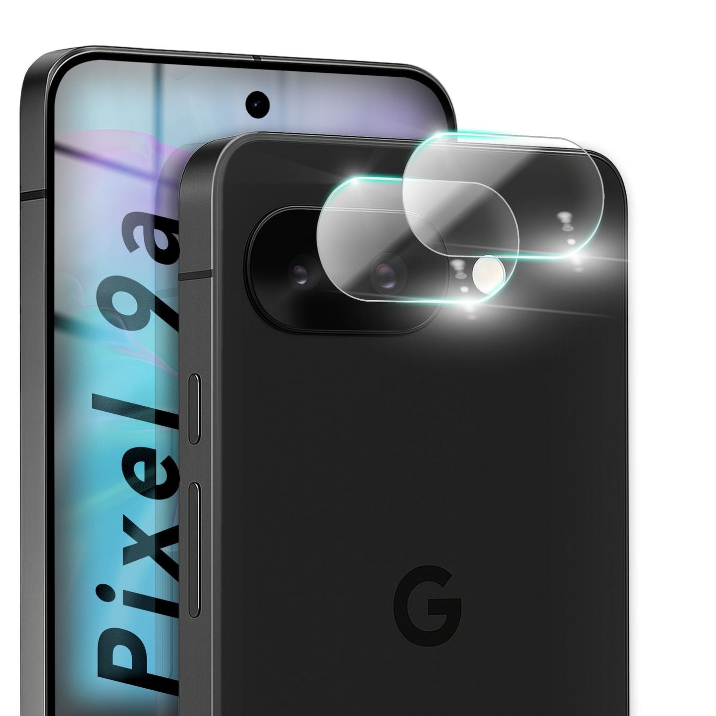 NALIA Focus.X2 MAX Kameraschutz - 9H Härte, Ultra-Klar, Passgenau Für Pixel 9a Schutzglas