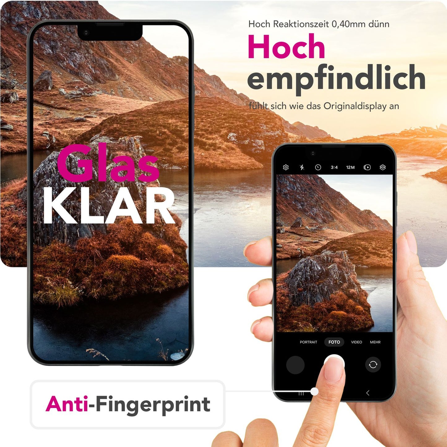 NALIA ArmorGlassX iPhone 16e Glas Schutzglas - 9H Härte, Kristallklar, Anti-Fingerprint