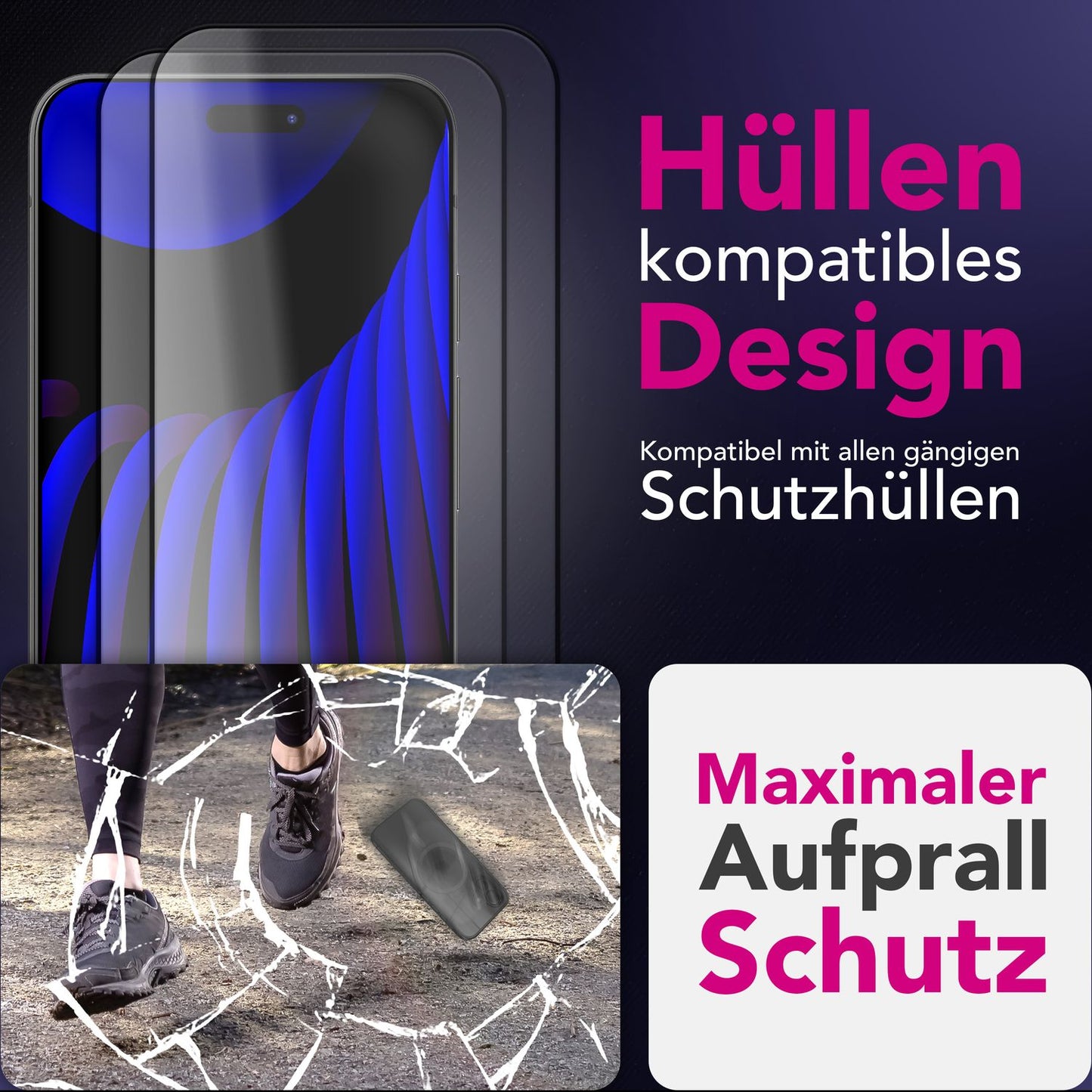 NALIA ArmorGlassX Displayschutz Für Apple IPhone 17 - 9H Härte Oleophob Kratzfest