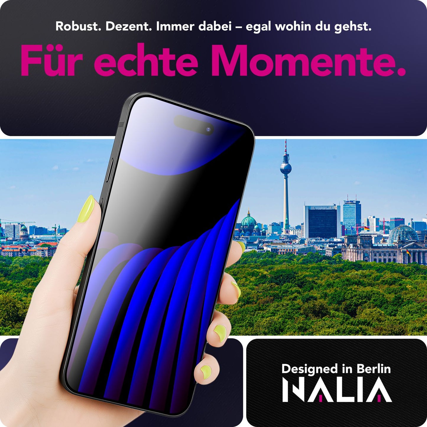 NALIA ArmorGlassX Displayschutz Für Apple IPhone 17 - 9H Härte Oleophob Kratzfest
