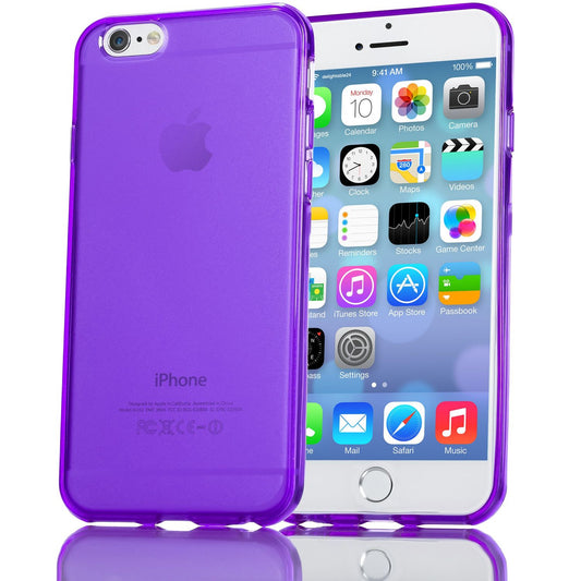 iPhone 6 Plus 6S Plus Hülle Handyhülle von NALIA, Slim Silikon Case Phone Cover