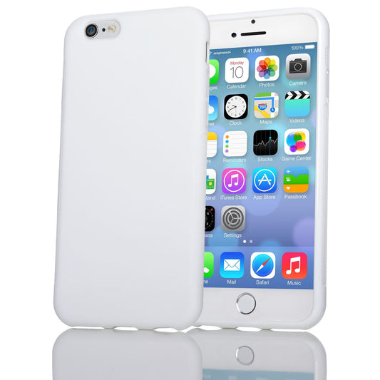 NALIA iPhone 6/6S Silikon Hülle Anti Slip - Ultra-Slim, Matte Oberfläche, Kompatibel 6/6S