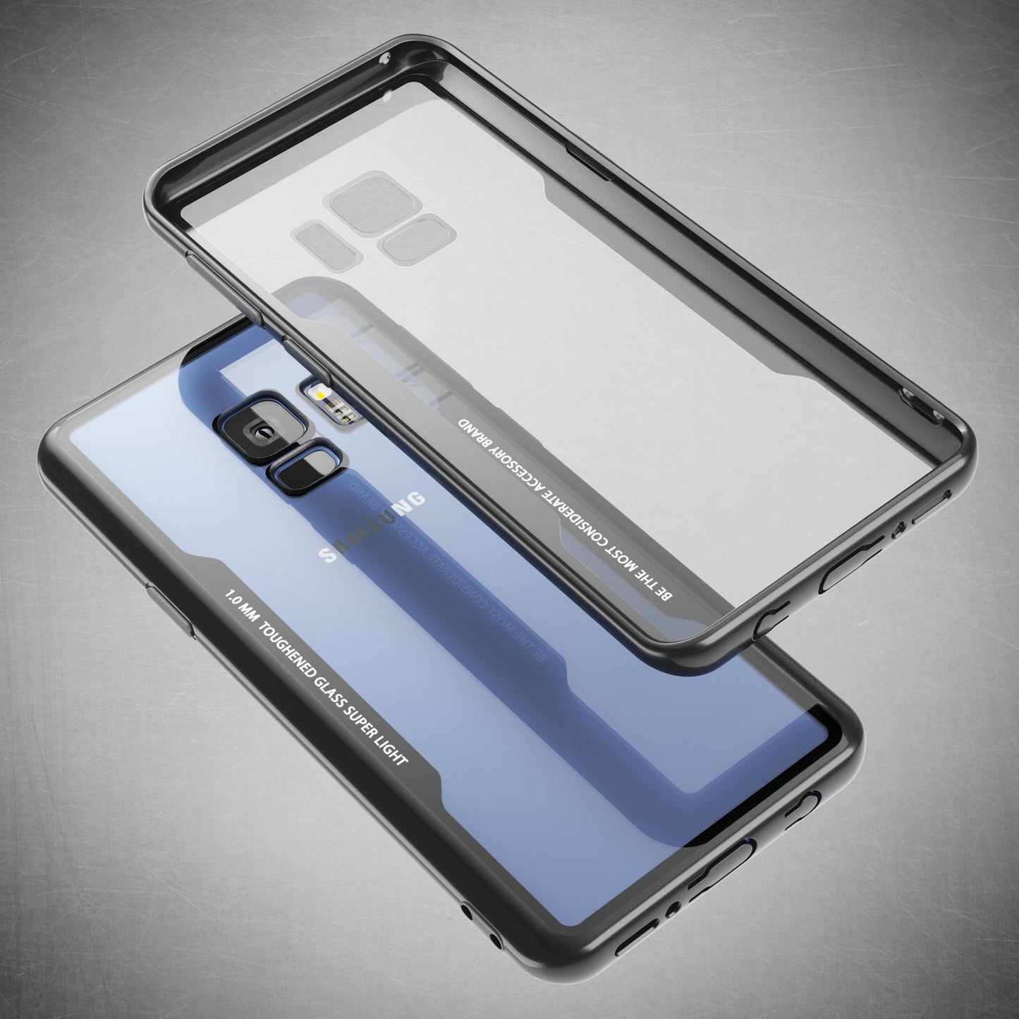 NALIA Hülle Galaxy S9 Ultra Slim - Dicke 0,7 mm Transparent Passgenau
