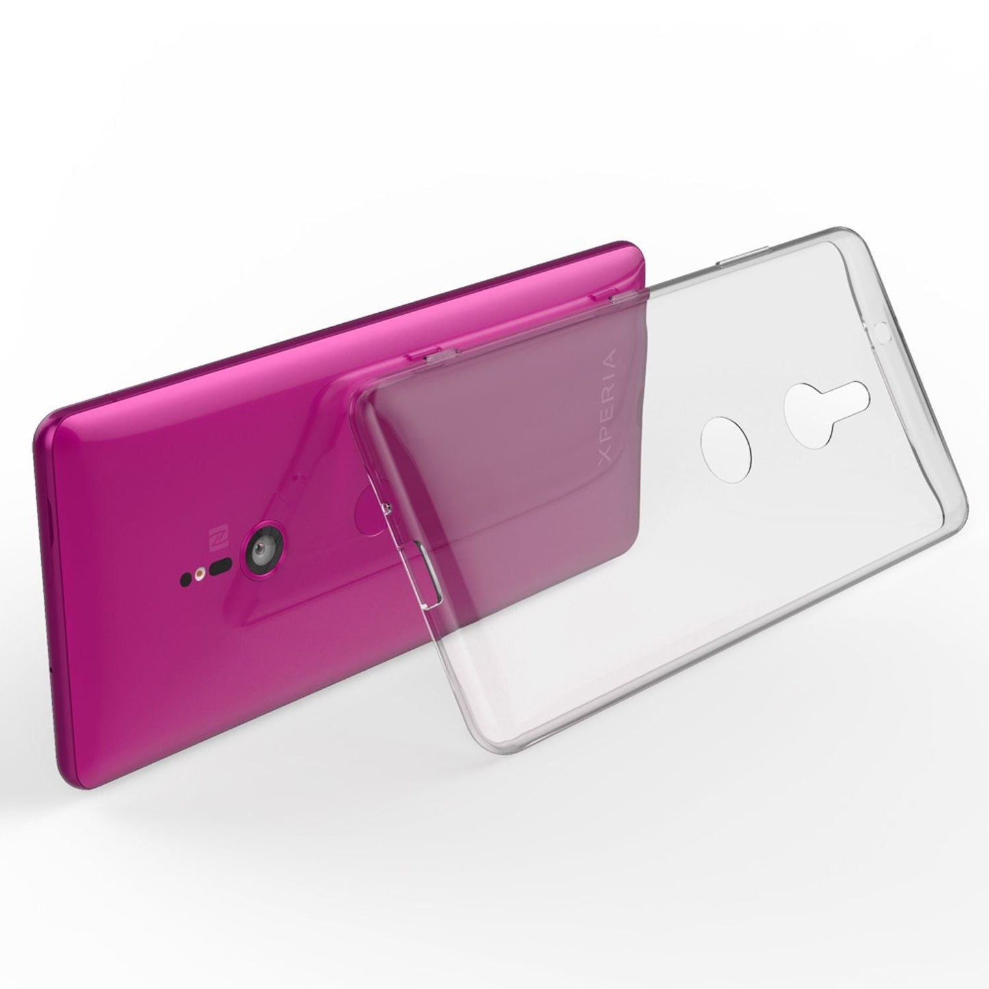 Husă de telefon NALIA pentru Sony Xperia XZ3, husă de protecție subțire, tip bara de protecție