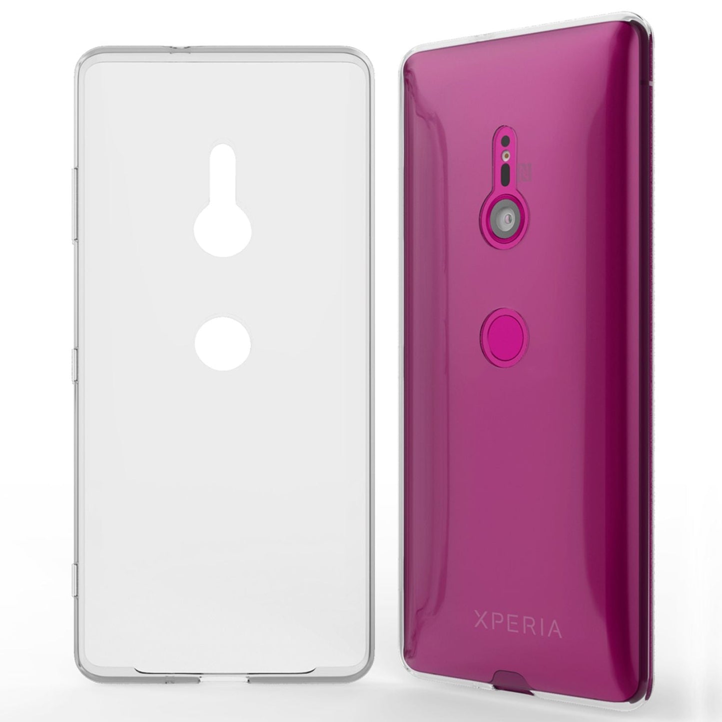 Husă de telefon NALIA pentru Sony Xperia XZ3, husă de protecție subțire, tip bara de protecție