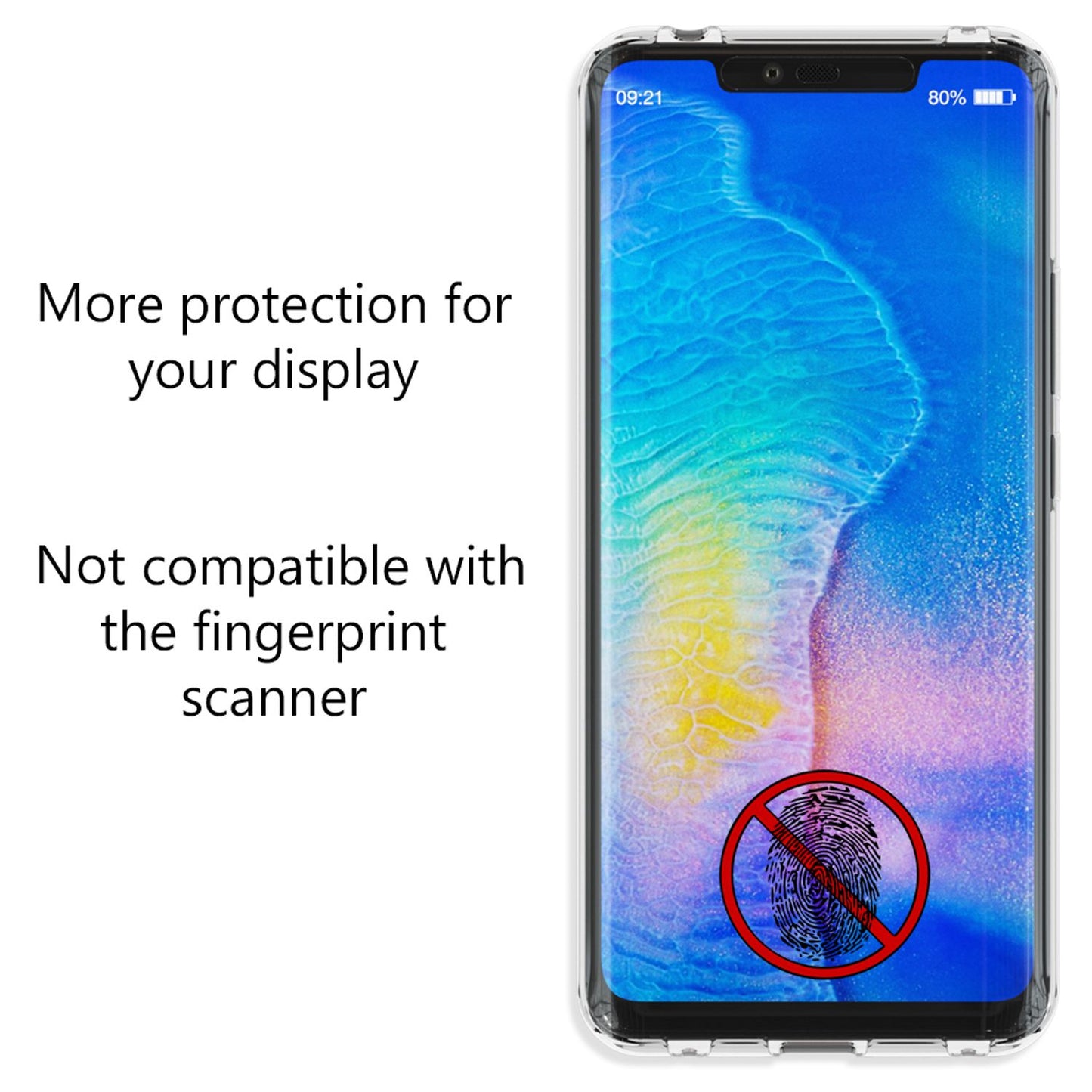 NALIA Huawei Mate20 Pro Premium Hochwertige 360 Grad Hülle Silikon Schutz - Rundum Schutz Dünn