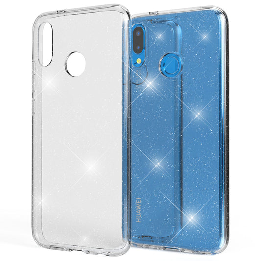 NALIA Glitter Hülle kompatibel mit Huawei P20 Lite Glitzer Handyhülle Case Cover