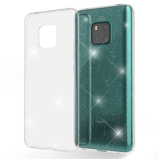 Etui NALIA Glitter Glamour – kompatybilne z Huawei Mate20 Pro, materiał TPU, precyzyjne dopasowanie