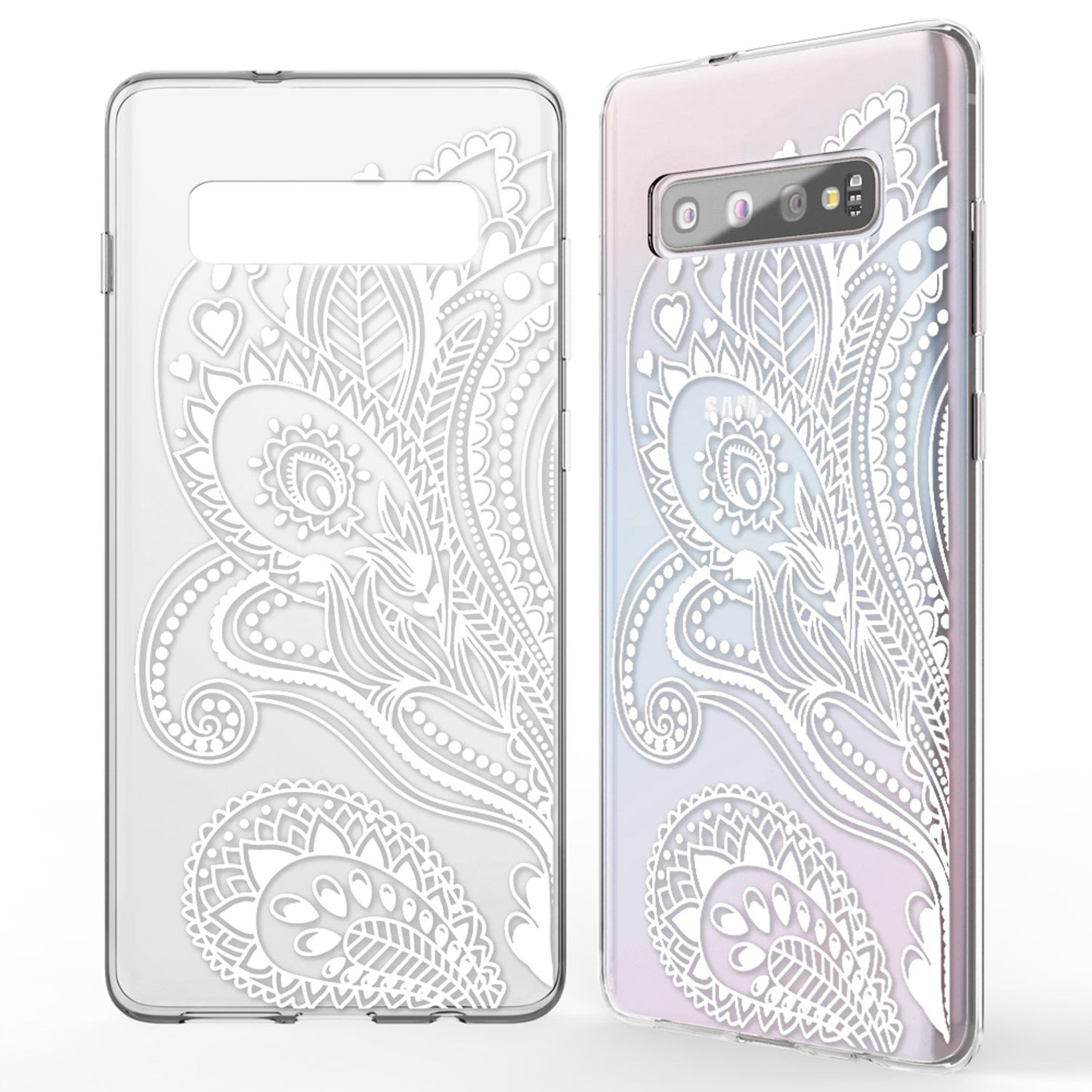 NALIA Hülle Samsung Galaxy S10 Motiv Silikon Case - Dünn Transparent 0,7 Millimeter Kompakt