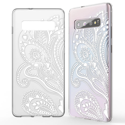 NALIA Hülle Samsung Galaxy S10 Motiv Silikon Case - Dünn Transparent 0,7 Millimeter Kompakt