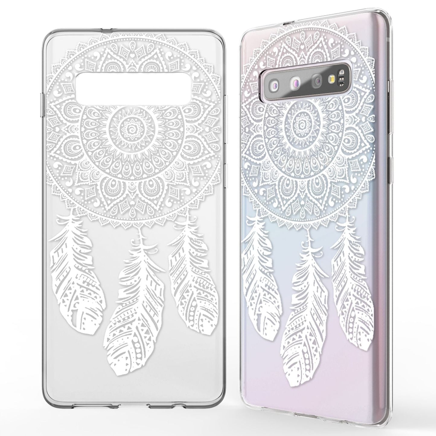 NALIA Hülle Samsung Galaxy S10 Motiv Silikon Case - Dünn Transparent 0,7 Millimeter Kompakt