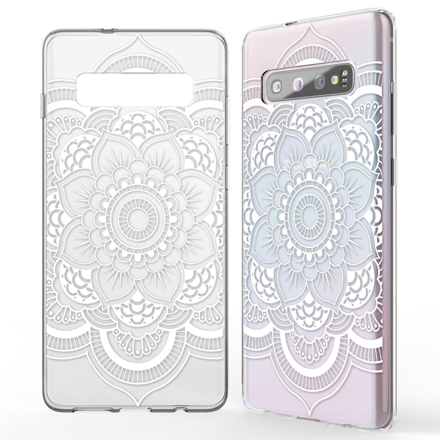 NALIA Hülle Samsung Galaxy S10 Motiv Silikon Case - Dünn Transparent 0,7 Millimeter Kompakt