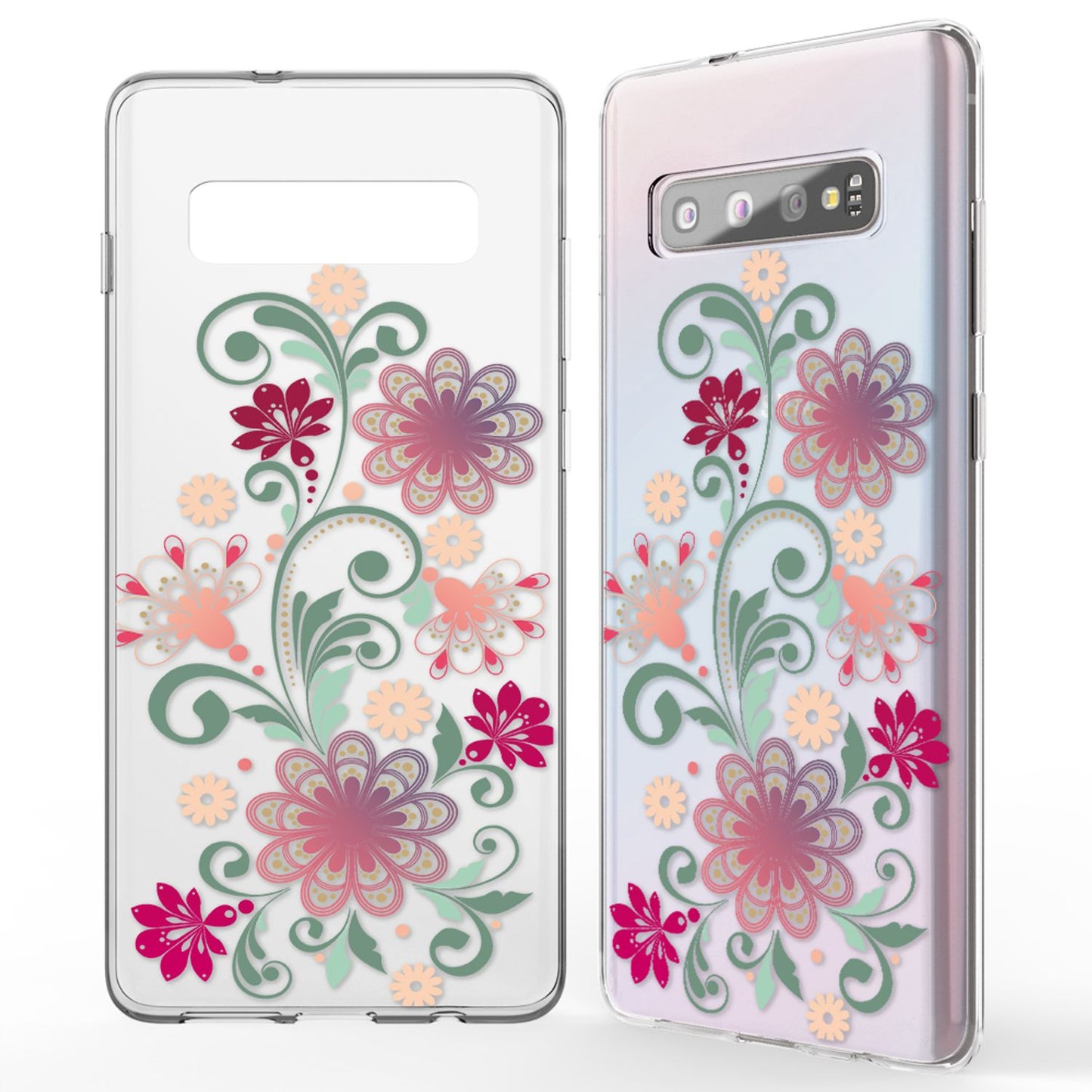NALIA Hülle Samsung Galaxy S10 Motiv Silikon Case - Dünn Transparent 0,7 Millimeter Kompakt