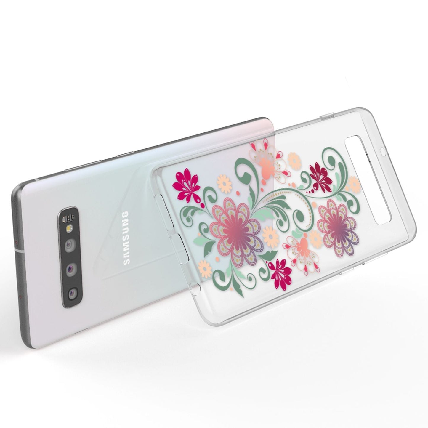 NALIA Hülle Samsung Galaxy S10 Motiv Silikon Case - Dünn Transparent 0,7 Millimeter Kompakt