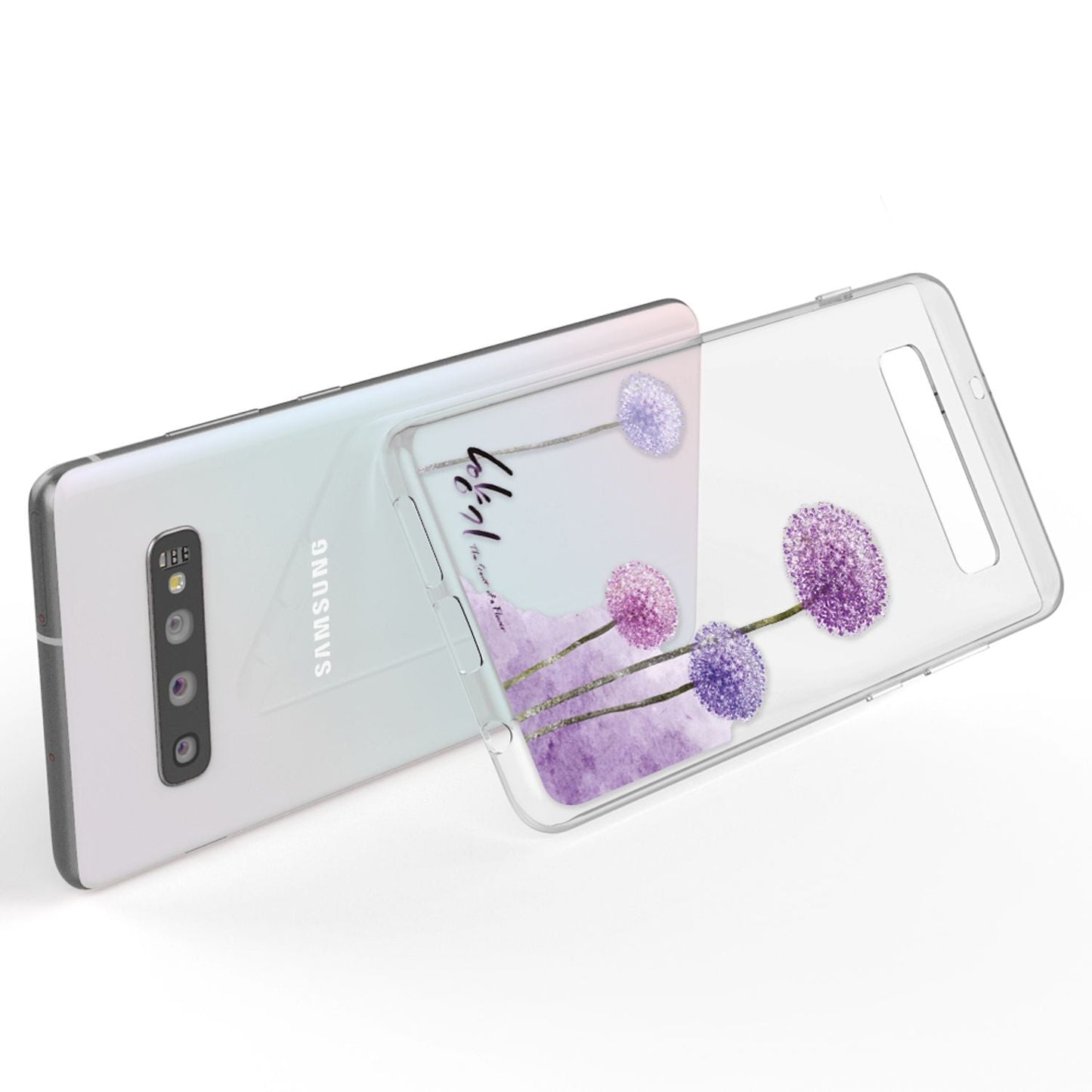 NALIA Hülle Samsung Galaxy S10 Motiv Silikon Case - Dünn Transparent 0,7 Millimeter Kompakt
