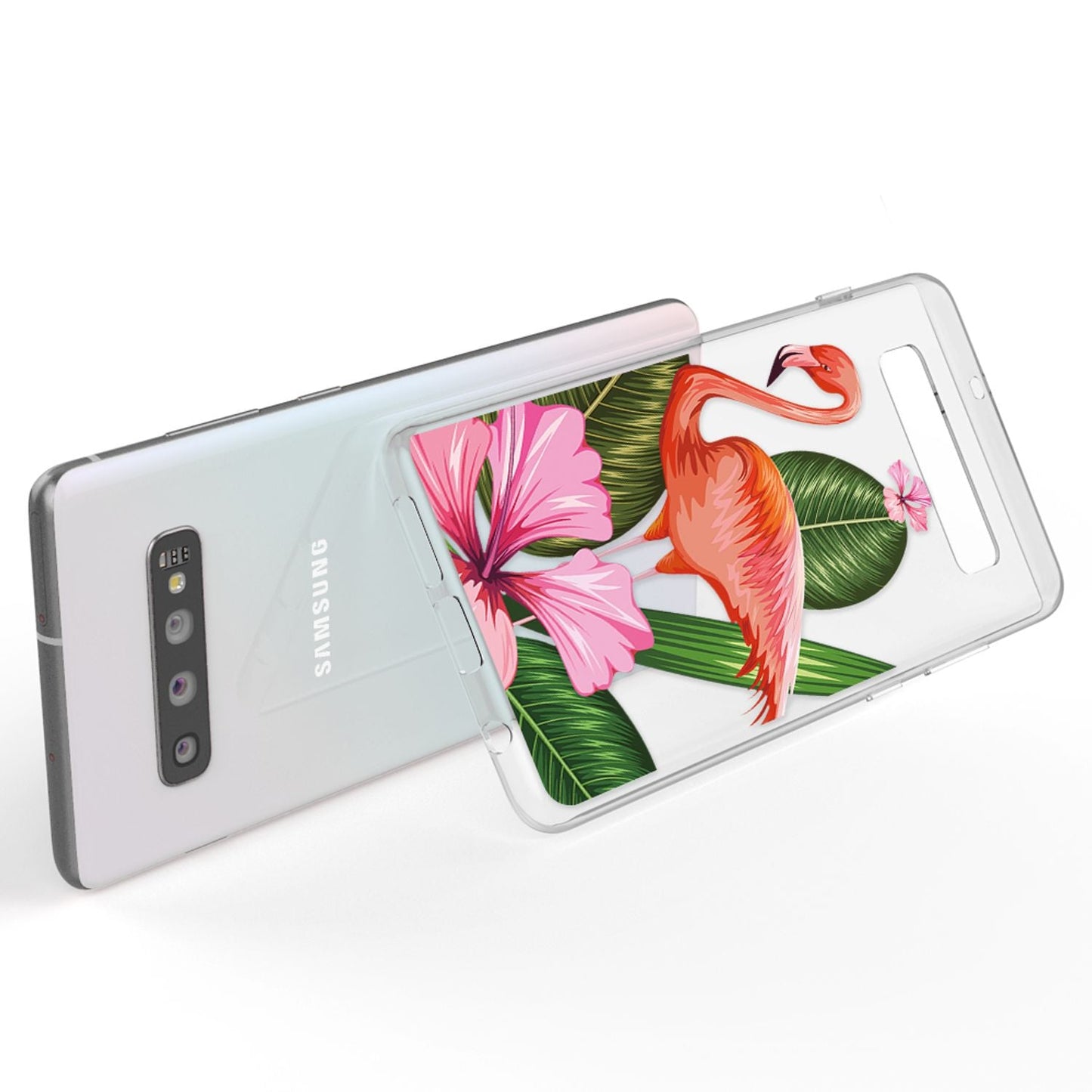 NALIA Hülle Samsung Galaxy S10 Motiv Silikon Case - Dünn Transparent 0,7 Millimeter Kompakt