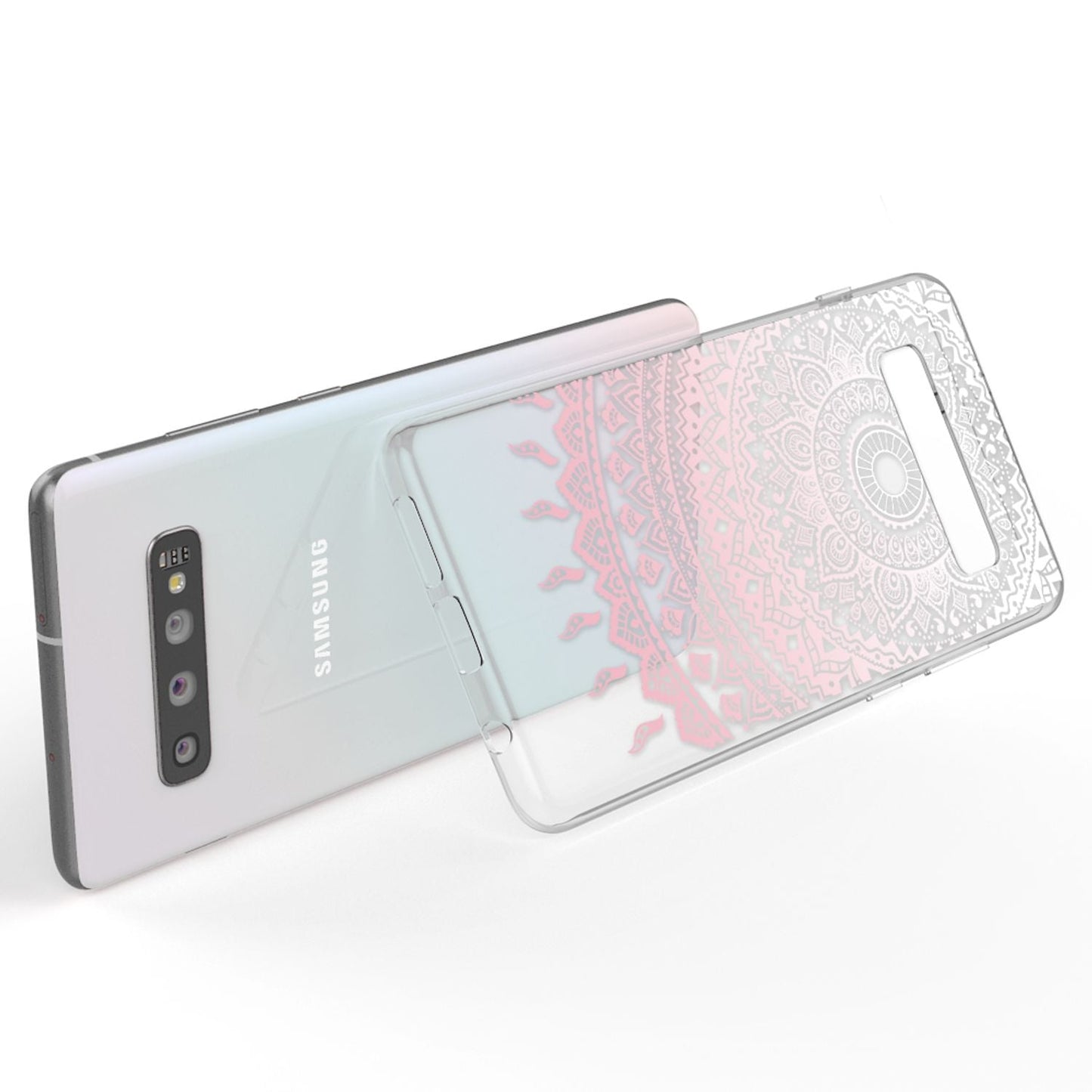 NALIA Hülle Samsung Galaxy S10 Motiv Silikon Case - Dünn Transparent 0,7 Millimeter Kompakt