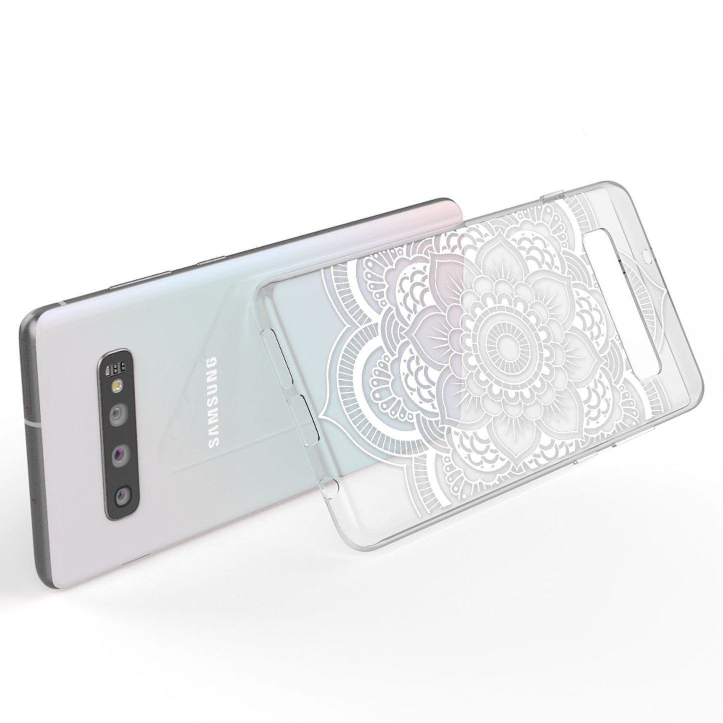NALIA Hülle Samsung Galaxy S10 Motiv Silikon Case - Dünn Transparent 0,7 Millimeter Kompakt